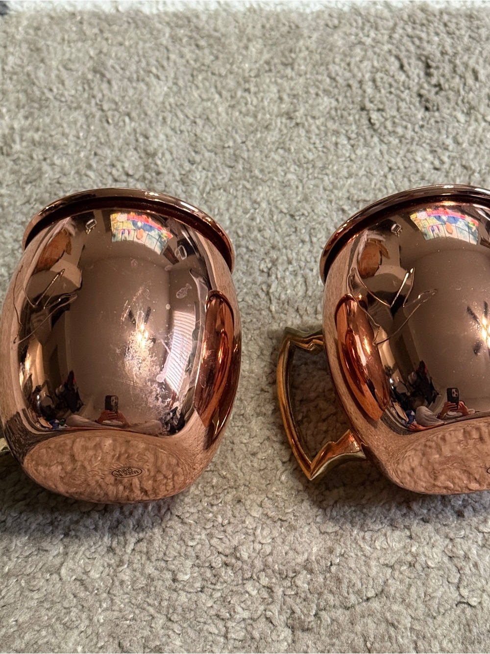 Grey Goose Copper Moscow Mule Mugs - Fly Beyond - Set of 2